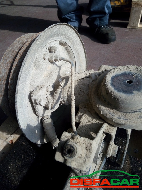 Differenziale posteriore usato Suzuki Wagon R+ 4x4 1997, codice K12A – foto 6 di 11