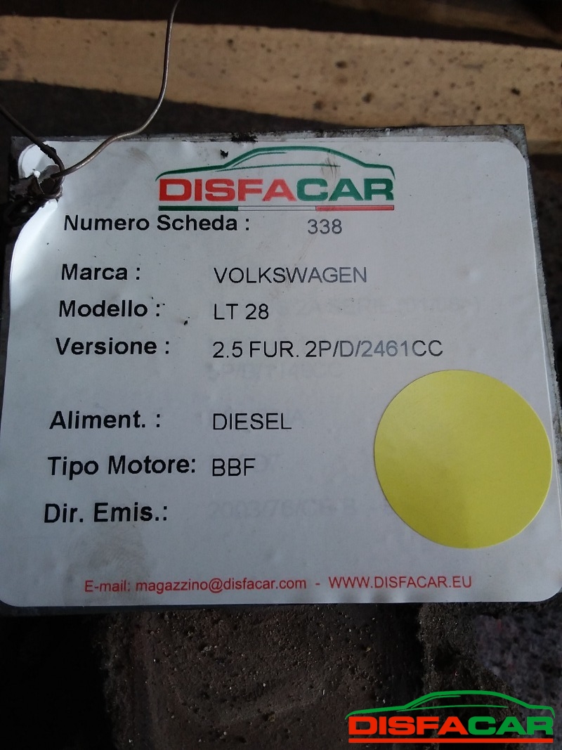 Differenziale posteriore usato Volkswagen LT TRANSPORTER LT28 2006, codice BBF – foto 13 di 13