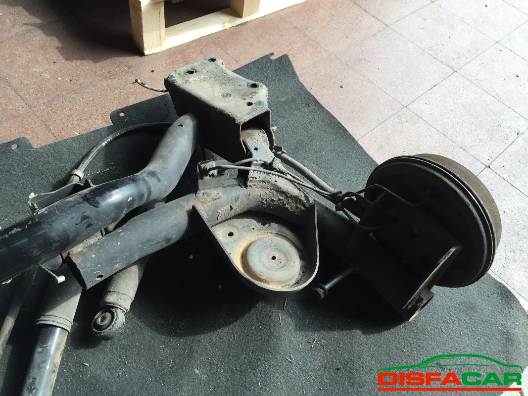 Assale posteriore usato Fiat Panda 2A e 3A SERIE NATURAL POWER - BIPOWER - METANO 2003, codice 188A4000 – foto 2 di 10