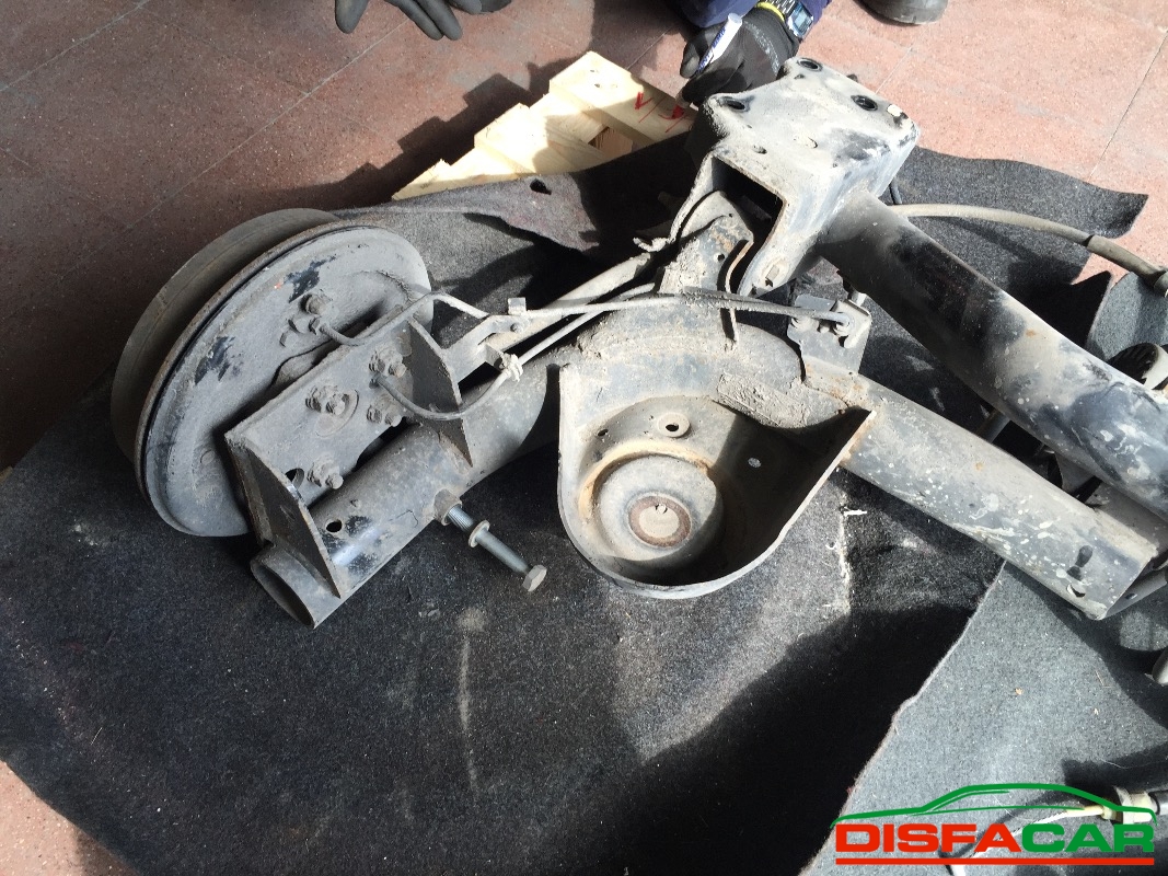 Assale posteriore usato Fiat Panda 2A e 3A SERIE NATURAL POWER - BIPOWER - METANO 2003, codice 188A4000 – foto 3 di 10