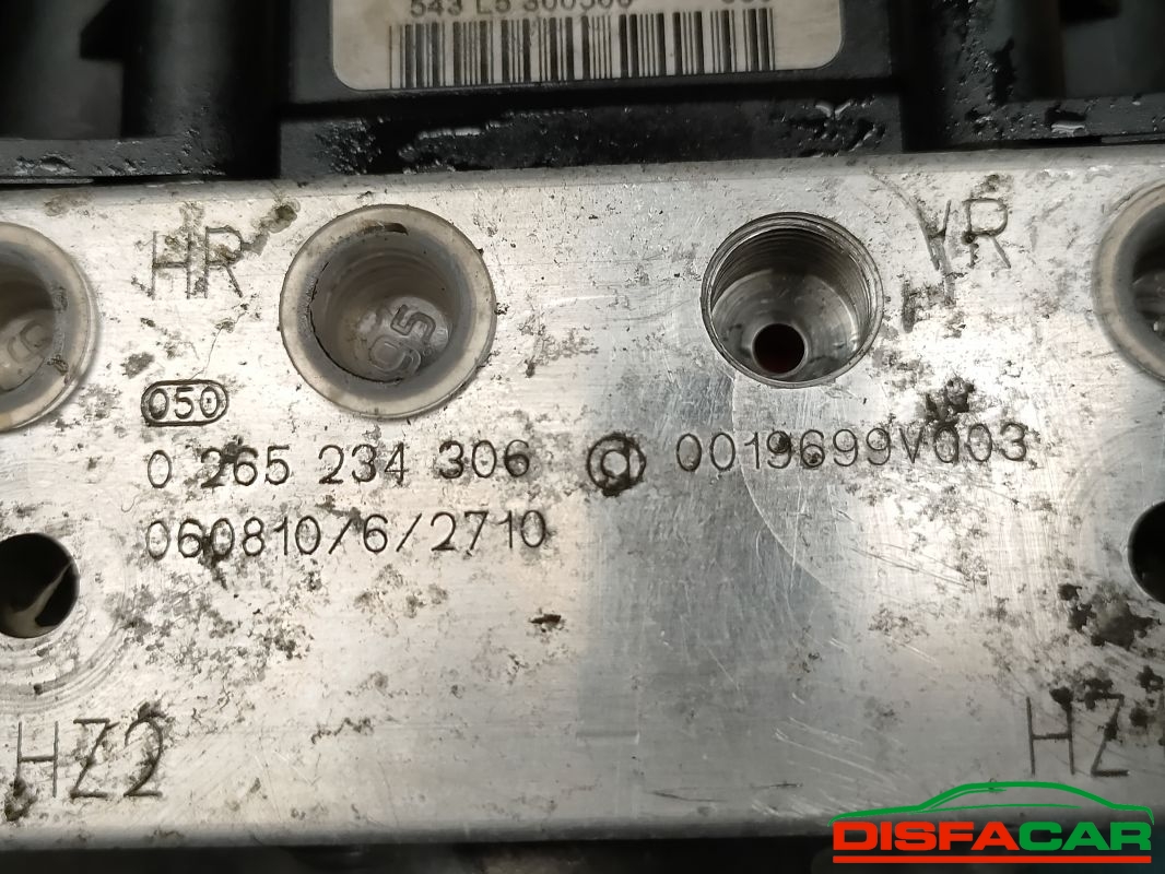 Centralina ABS usata Smart ForTwo 2004, codice 0265234306 – foto 3 di 9