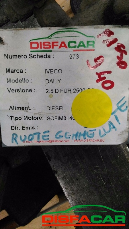 Differenziale posteriore usato Iveco DAILY, codice SOFIM 8140 – foto 10 di 13