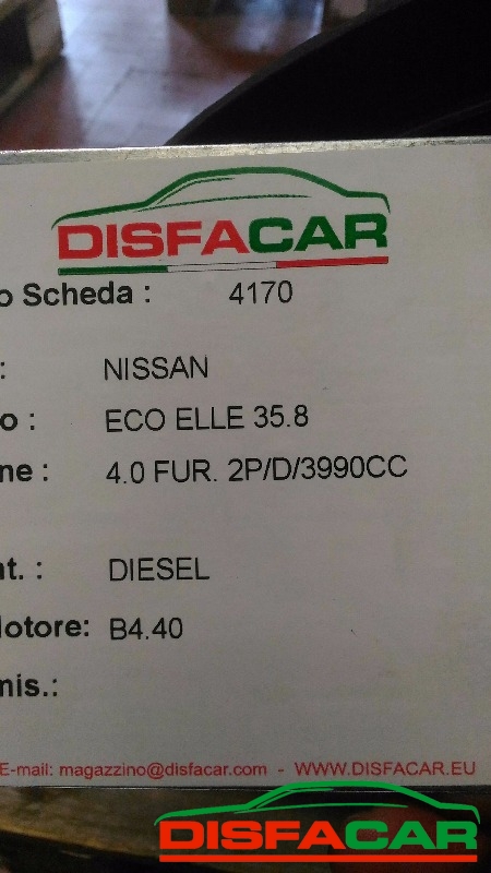 Cambio usato Nissan Eco elle 35.8, codice B4.40 – foto 8 di 8