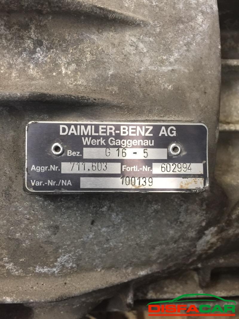 Cambio usato Mercedes Benz Sprinter 1995, codice 601.943 – foto 2 di 6