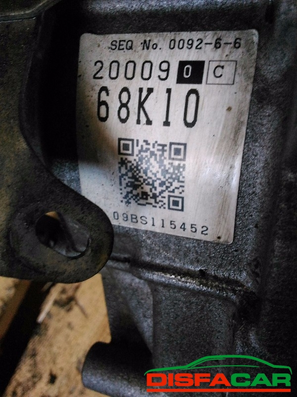 Cambio usato Nissan Pixo 2004, codice K10B – foto 7 di 7