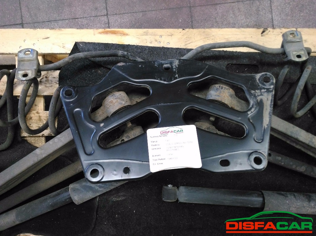 Assale posteriore usato Fiat Doblo CARGO 2009, codice 198A3.000 – foto 6 di 10