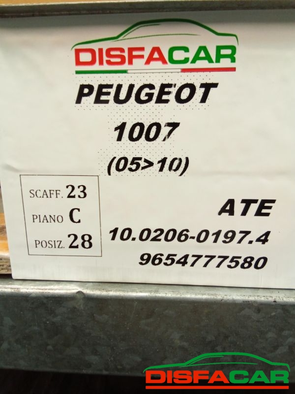 Centralina abs Peugeot 1007 2005 – pezzo 1