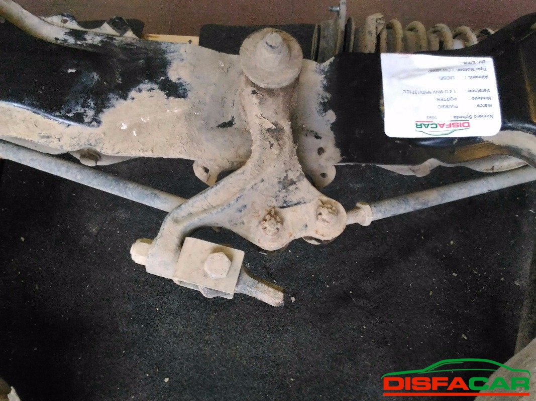 Telaietto anteriore usato Piaggio Porter, codice LDW1404/P – foto 4 di 10