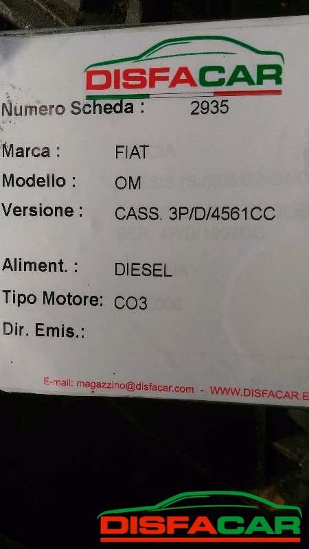 Cambio usato Fiat 50, codice 912828.001 – foto 10 di 12