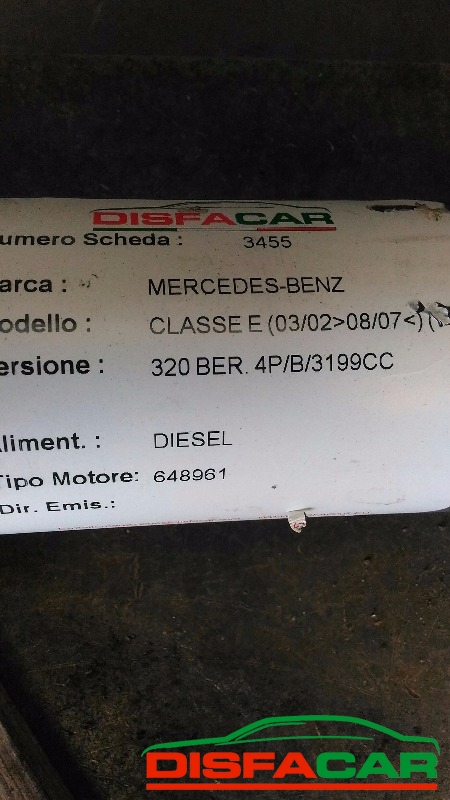 Albero di trasmissione usato Mercedes Benz E 320 BERLINA 2002, codice 648961 – foto 12 di 12