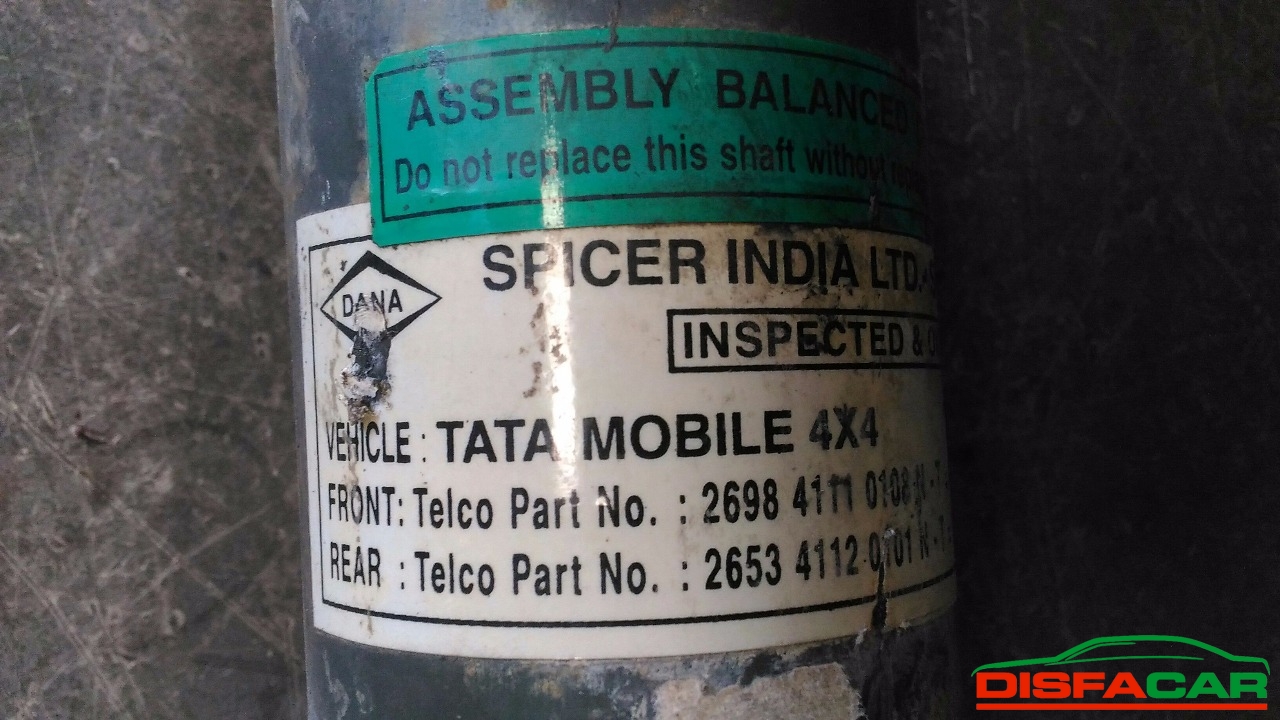 Albero di trasmissione usato Tata Pick-up 2000, codice 483DLTC49 – foto 4 di 14