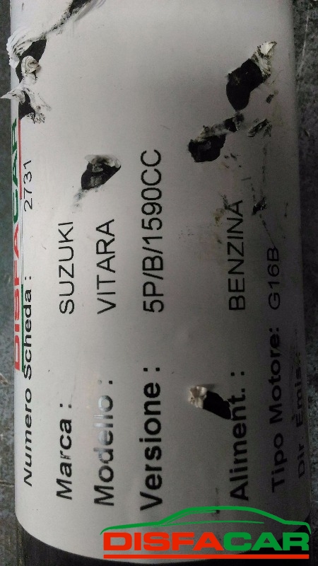 Albero di trasmissione usato Suzuki Vitara, codice G16B – foto 10 di 10