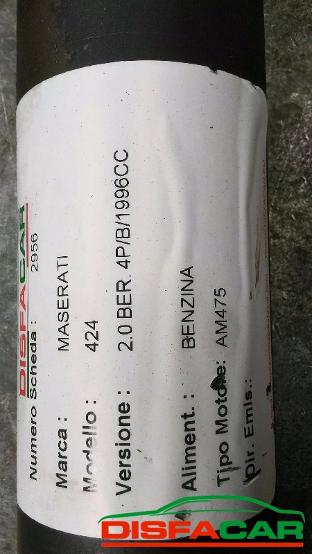 Albero di trasmissione usato Maserati 424, codice AM475 – foto 13 di 13