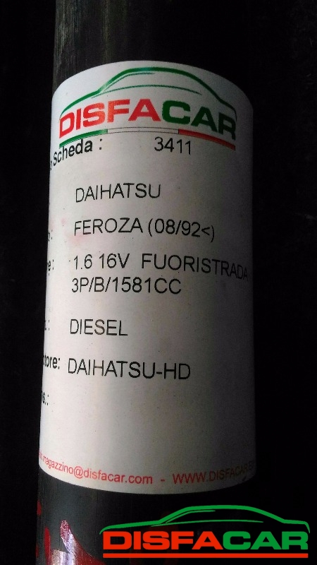 Albero di trasmissione usato Daihatsu Feroza/Sportrak 1992, codice HD – foto 9 di 9