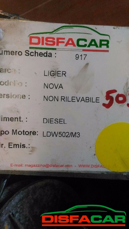 Cambio usato Ligier Nova JS28 MICROCAR, codice LDW502M3 – foto 9 di 9