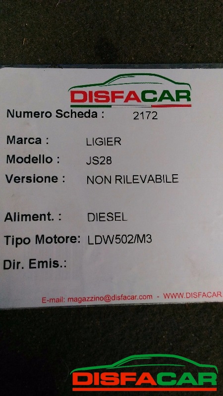 Cambio usato Ligier Nova JS28 MICROCAR, codice LDW502M3 – foto 8 di 9