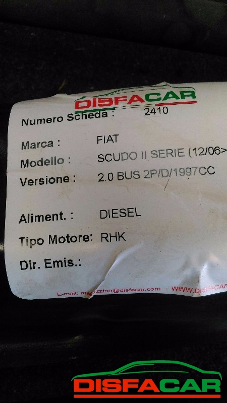 Assale posteriore usato Fiat Scudo 2a SERIE 2006, codice RHK – foto 9 di 11