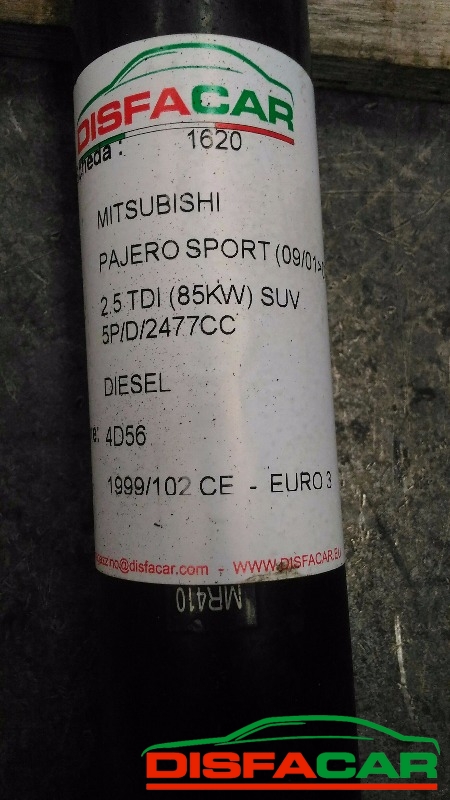 Albero di trasmissione usato Mitsubishi Pajero SPORT 2001, codice 4D56 – foto 8 di 8