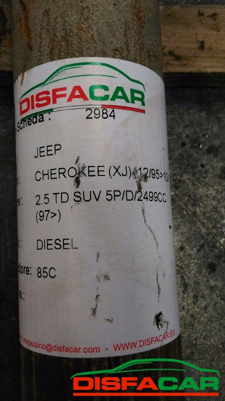 Albero di trasmissione usato Jeep Cherokee 1995, codice 85C – foto 11 di 12