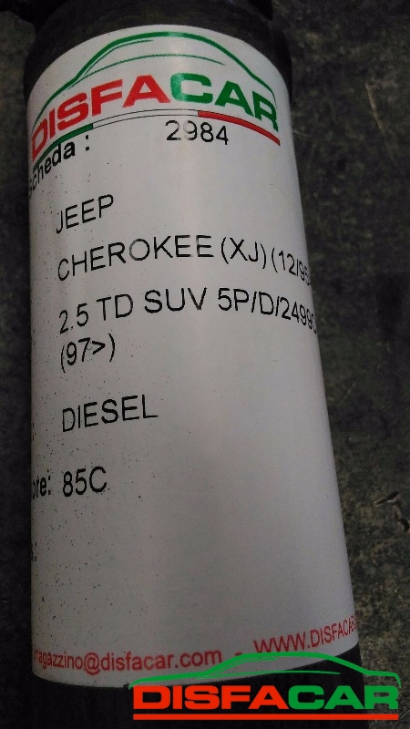 Albero di trasmissione usato Jeep Cherokee 1995, codice 85C – foto 10 di 11