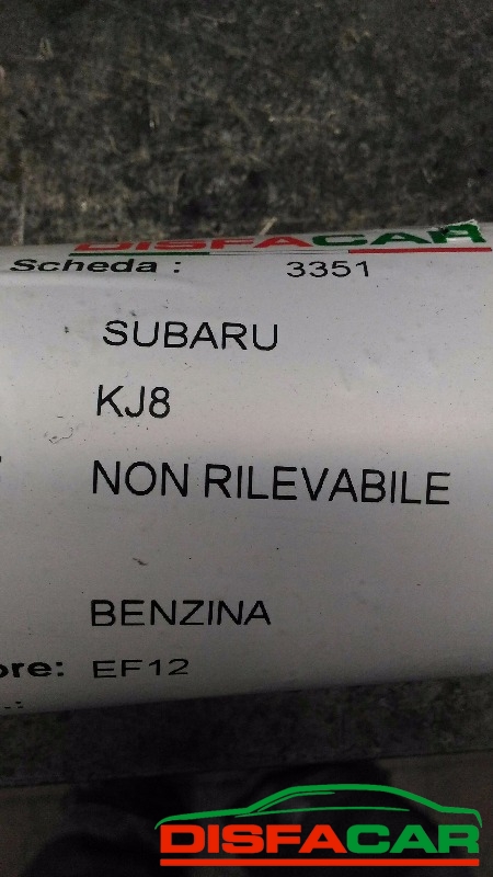 Albero di trasmissione usato Subaru KJ8, codice EF12 – foto 9 di 9