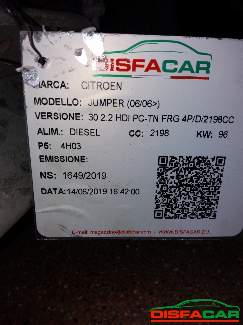 Assale posteriore usato Fiat Ducato 35 2000, codice F1AE3481E – foto 11 di 13