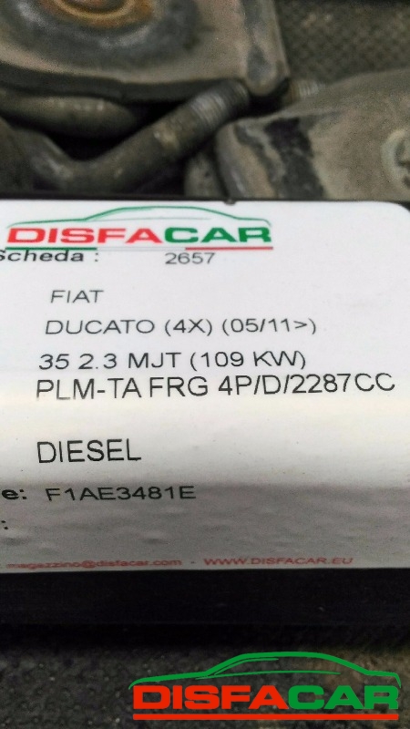Assale posteriore usato Fiat Ducato 35 2000, codice F1AE3481E – foto 8 di 13