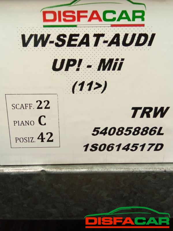 Centralina abs Volkswagen up! 2011 – pezzo 1