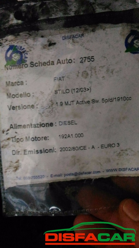 Cambio usato Fiat Stilo 2000, codice 192A1000 – foto 10 di 10