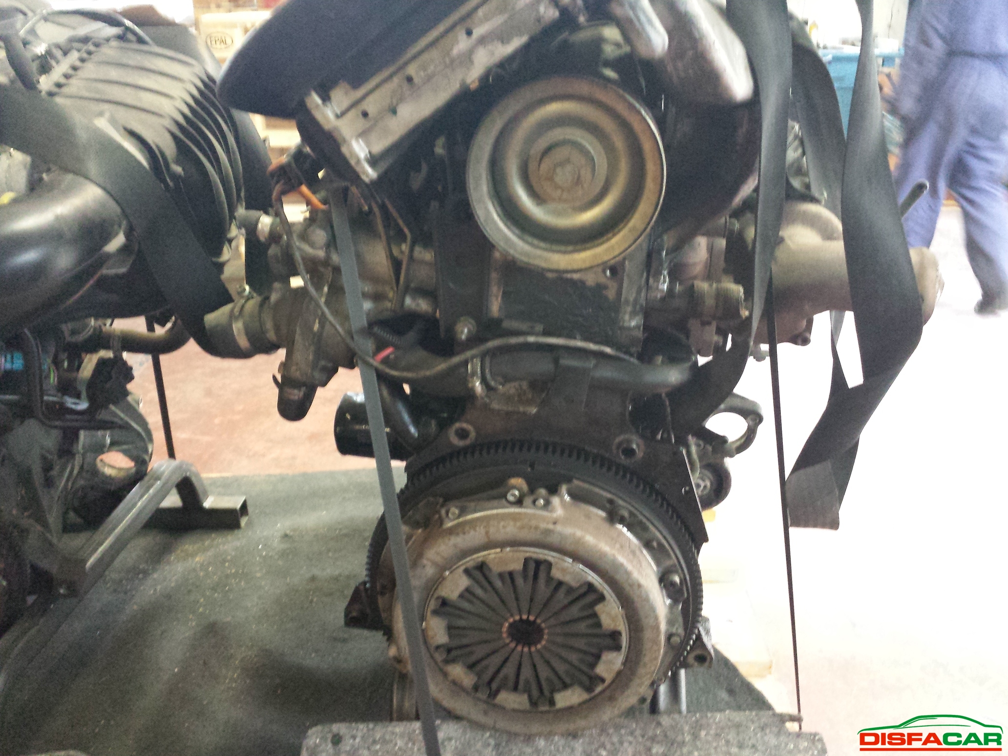 Motore usato Peugeot 405 turbo diesel, codice ab12dfs ajz – foto 3 di 4