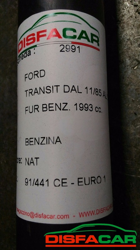 Albero di trasmissione usato Ford Transit 1985, codice NAT – foto 10 di 11