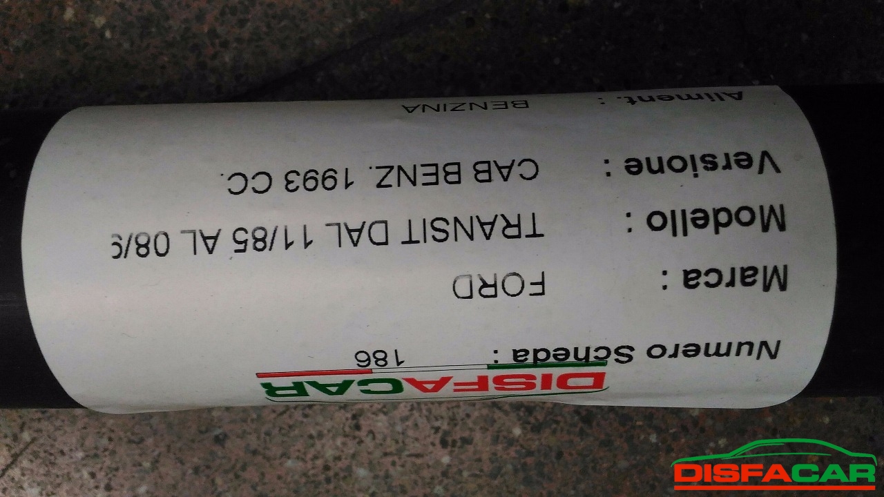 Albero di trasmissione usato Ford Transit 1985, codice NAT – foto 11 di 11