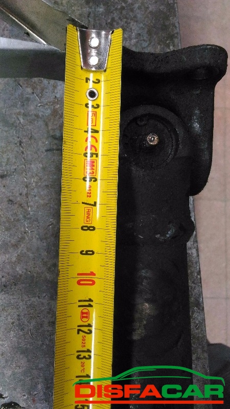 Albero di trasmissione usato Mitsubishi Pajero PASSO LUNGO 1986, codice 4D56 – foto 6 di 9