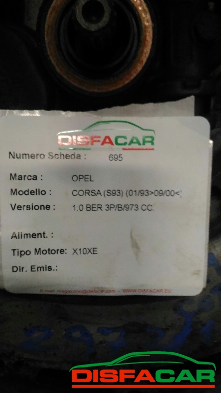 Cambio usato Opel Corsa 1993, codice X14XSZ – foto 7 di 7