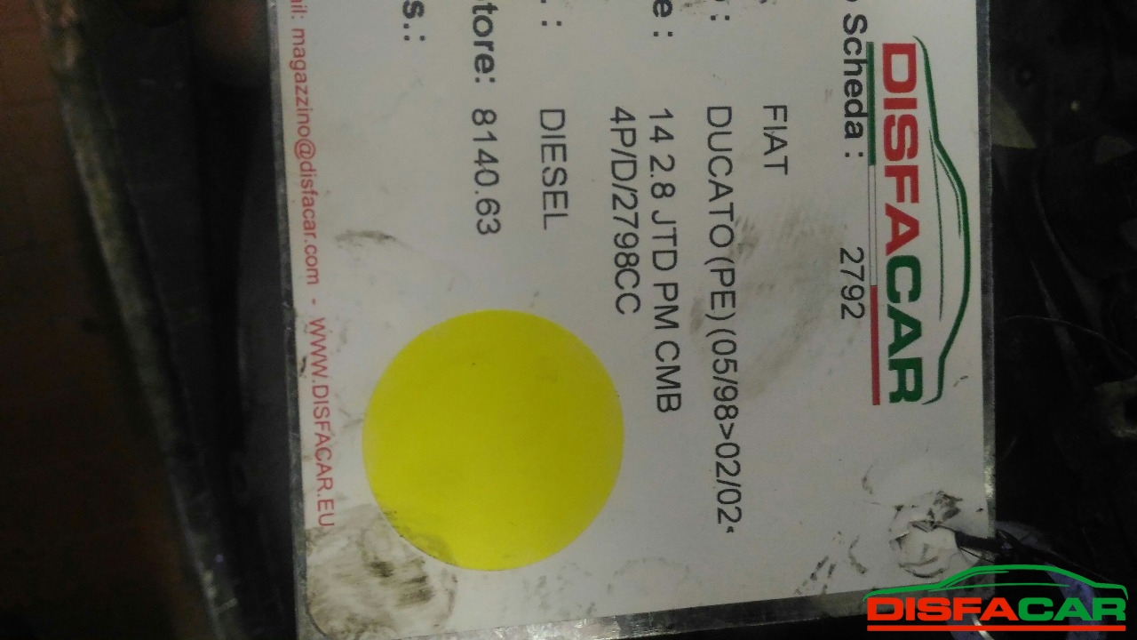 Cambio usato Fiat Ducato 14 1998, codice 8140.63 – foto 9 di 9