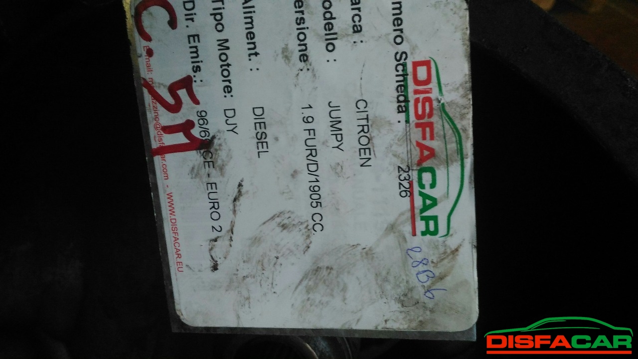 Cambio usato Citroën Jumpy, codice DJY – foto 8 di 8