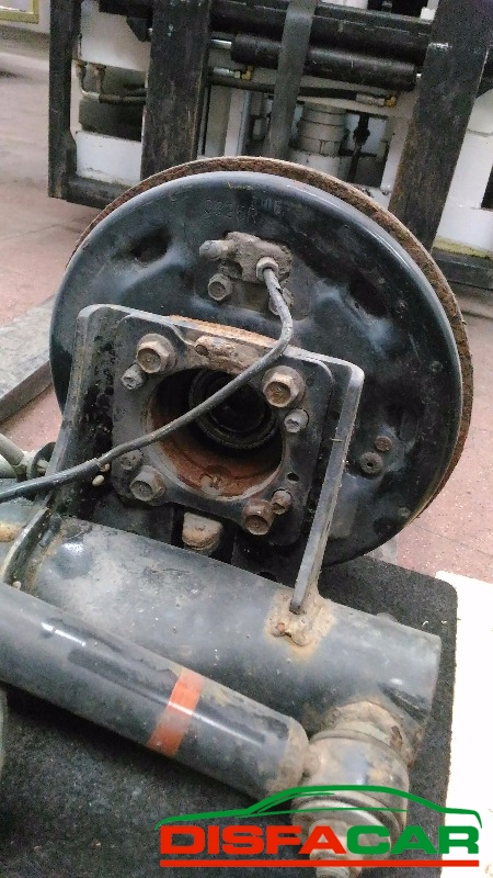 Assale posteriore usato Suzuki Swift 4x4 2005, codice M13A – foto 5 di 9