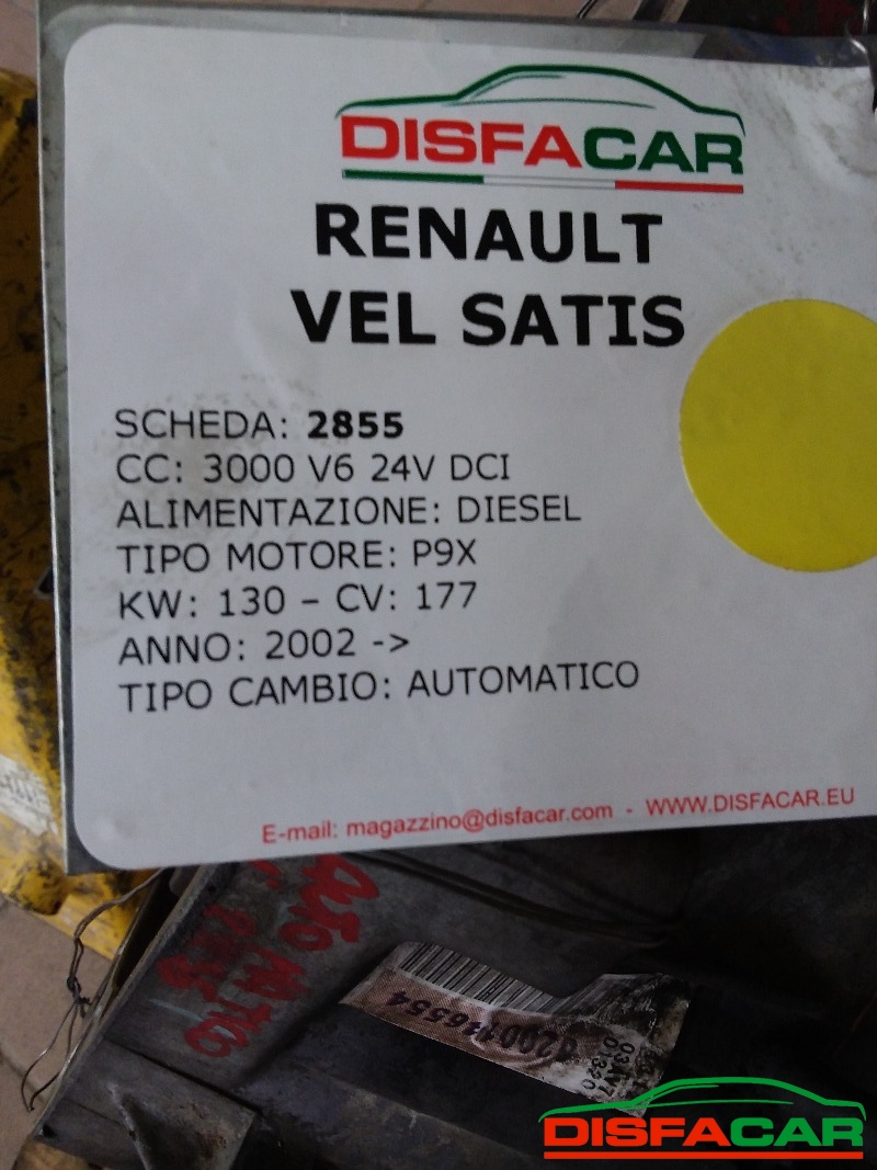 Cambio usato Renault Vel Satis 2002, codice P9X – foto 16 di 16