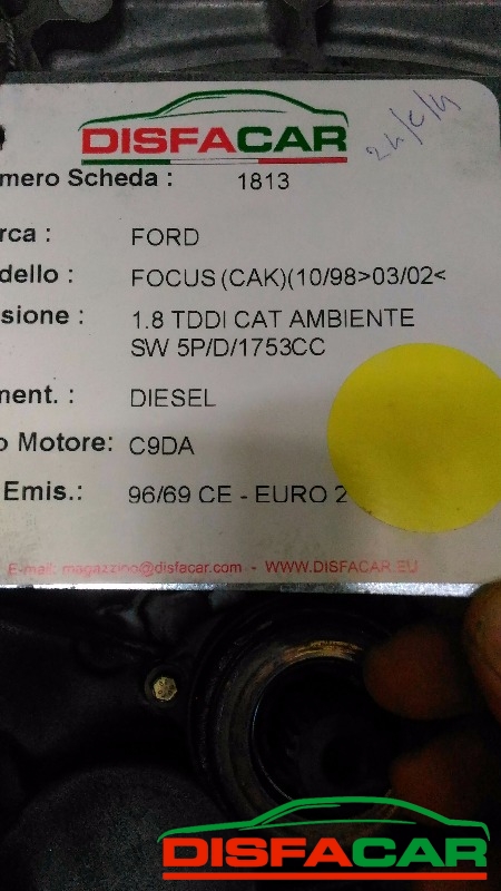 Cambio usato Ford Focus 1998, codice C9DA – foto 9 di 9