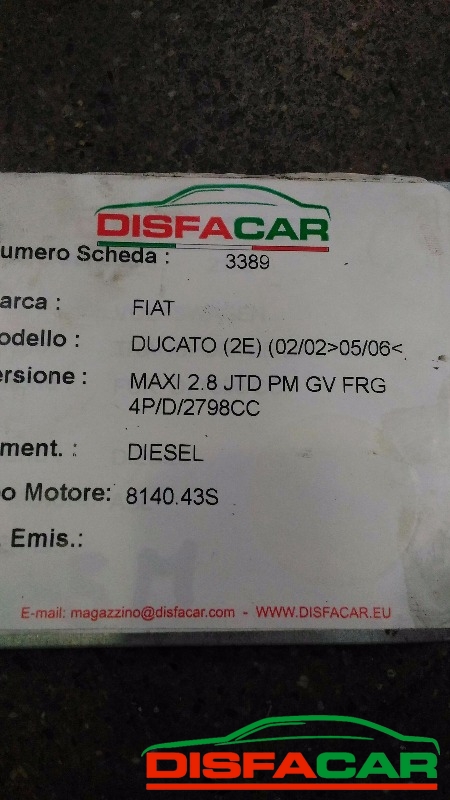 Assale posteriore usato Fiat Ducato MAXI 2002, codice 8140.43S – foto 8 di 8