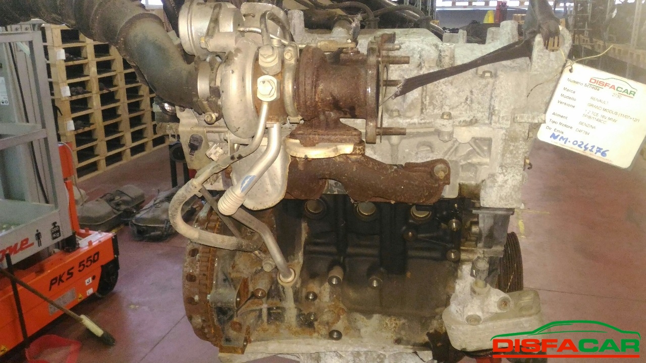 Motore usato Renault Grand Modus 2007, codice D4F784 – foto 4 di 7