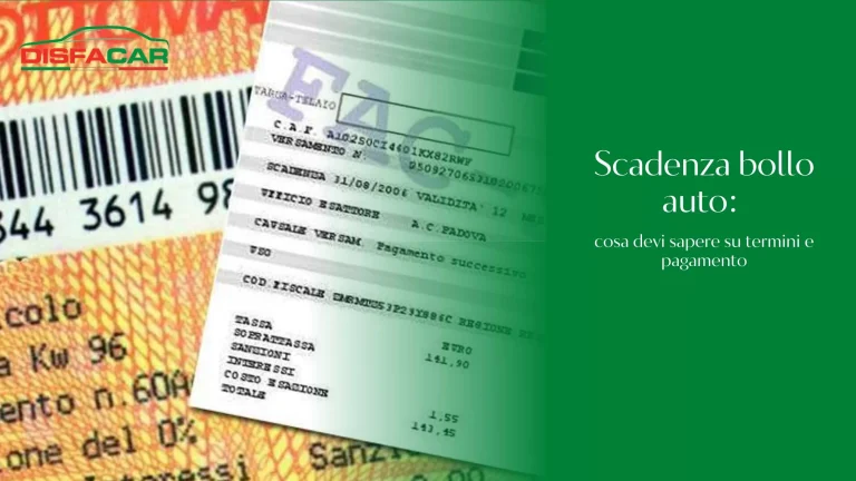 Scadenza bollo auto